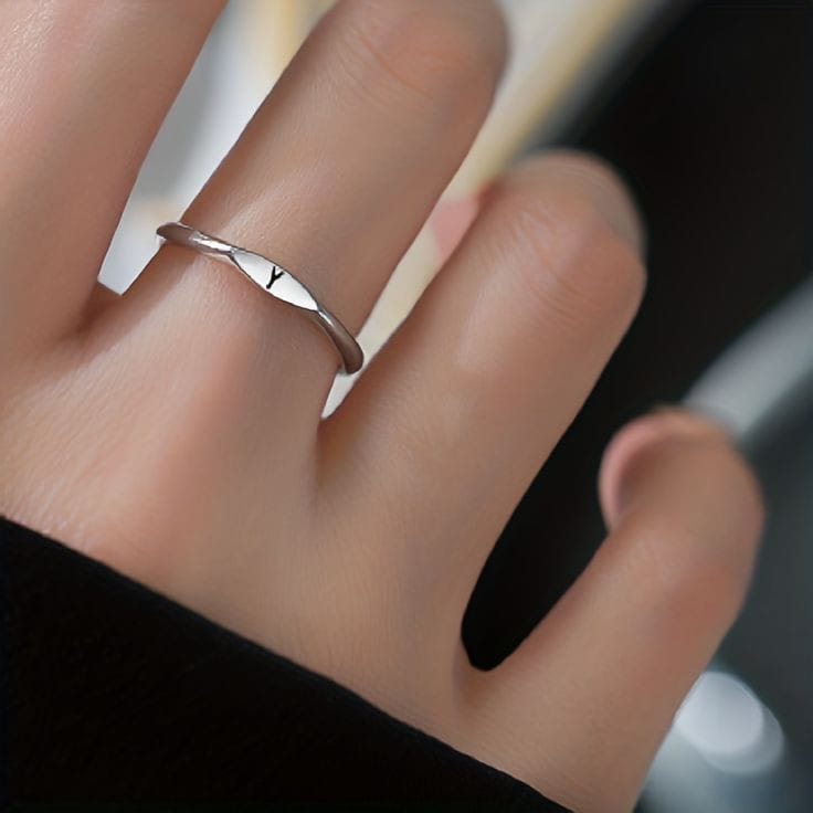 Minimal Initial Letter Ring | Alphabetica Rings